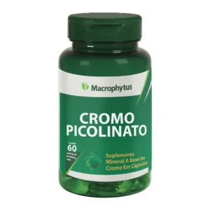 CROMO PICOLINATO 400MG 60 CÁPSULAS MACROPHYTUS