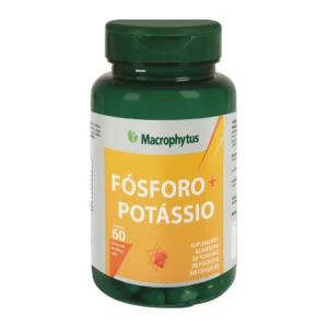 FÓSFORO + POTÁSSIO 600MG 60 CÁPSULAS MACROPHYTUS