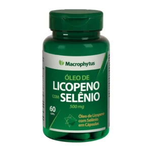 LICOPENO COM SELENIO 500MG 60 CÁPSULAS MACROPHYTUS