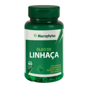  OLEO DE LINHACA 1000MG 60CAPS MACROPHYTUS