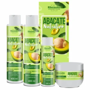 KIT ABACATE NUTRITIVO 4 ITENS RHENUKS