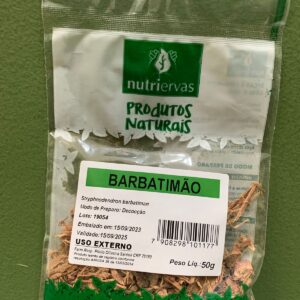 BARBATIMÃO RASURADO 50G NUTRI ERVAS