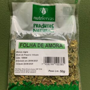 FOLHA DE AMORA 50G NUTRI ERVAS