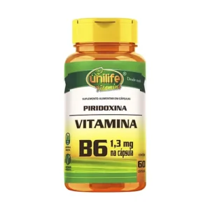 VITAMINA B6 500MG 60 CAPSULAS UNILIFE