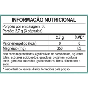 5 MAGNÉSIOS (PENTA 5 MAG) 900MG – 90 CÁPSULAS