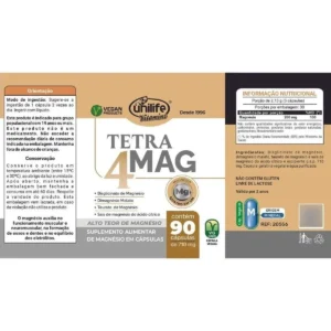 4 MAGNESIOS (TETRA 4 MAG) 900MG – 90 CÁPSULAS