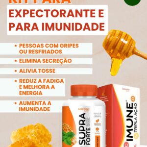 KIT EXPECTORANTE E PARA IMUNIDADE